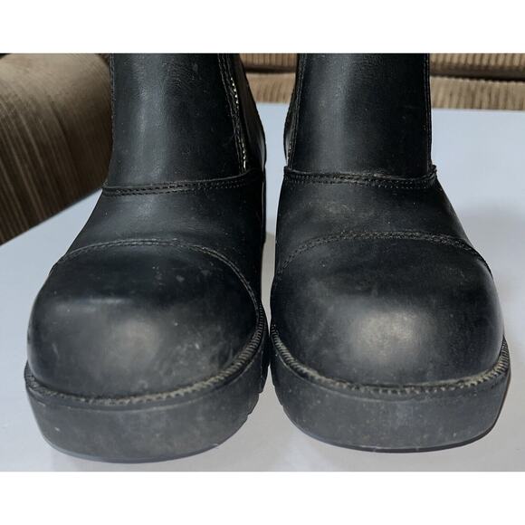 Harley Davidson Amherst‎ Moto Motorcycle Riding Chunky Y2K Boots #82016 Sz 7.5 - Picture 6 of 10